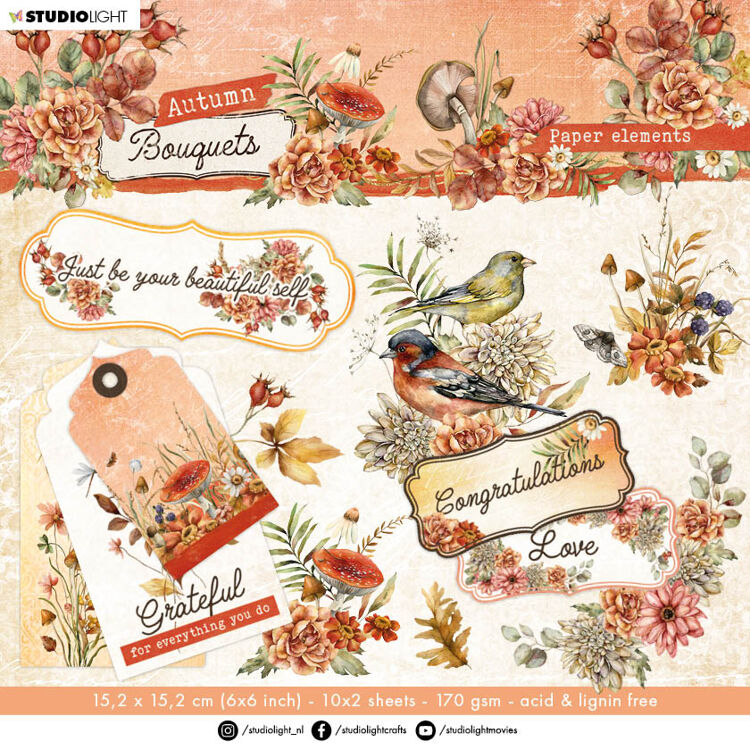Sl Ab Autumn Bouquets | HobbyVision