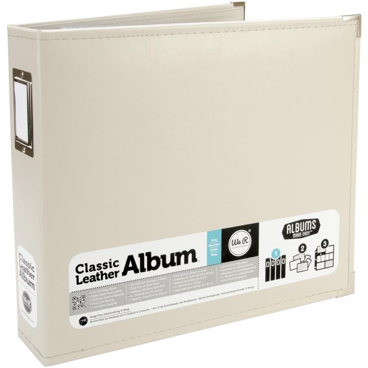 Memory Keepers We R Memory Keepers - Classic Leather D-Ring Album - 12