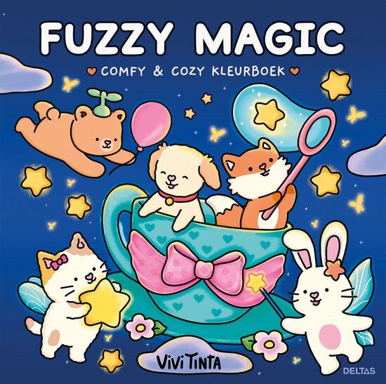 Deltas - Vivi Tinta - Comfy & Cozy KLeurboek - Fuzzy Magic