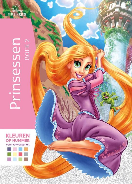 Deltas - Kleuren op Nummer - Disney Prinsessen Boek 2