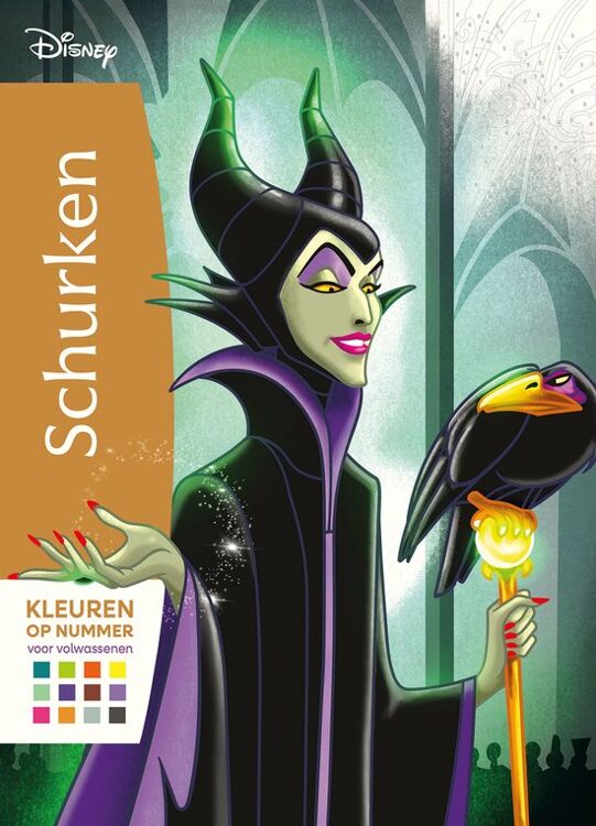 Deltas - Kleuren op Nummer - Disney Schurken