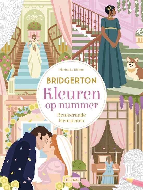 Deltas - Kleuren op Nummer - Bridgerton