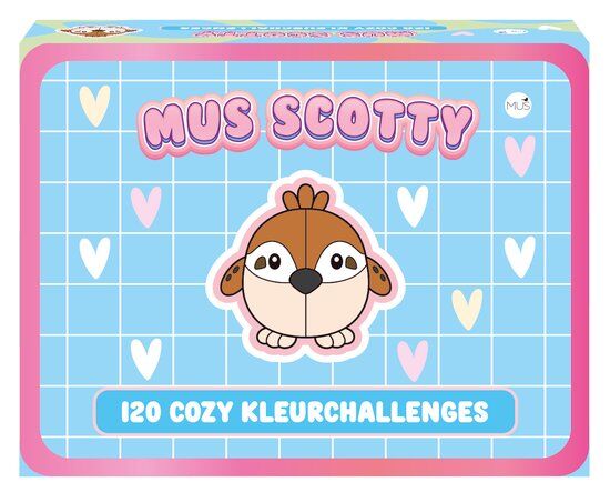 Mus Scotty - 120 Cozy Kleurchallenges