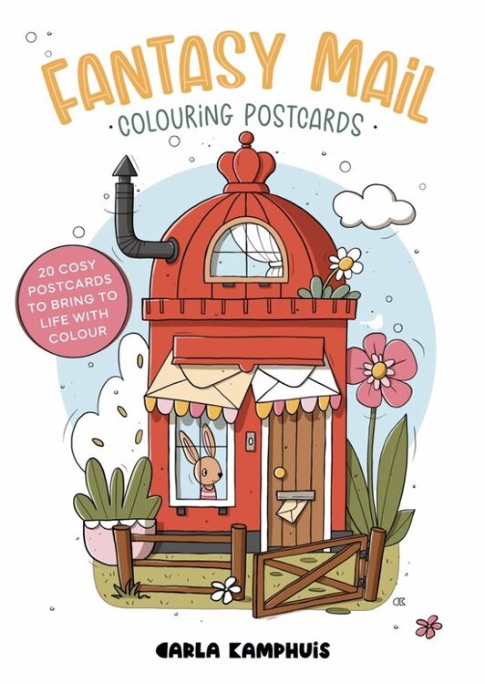 Mus - Carla Kamphuis - Colouring Postcards - Fantasy Mail