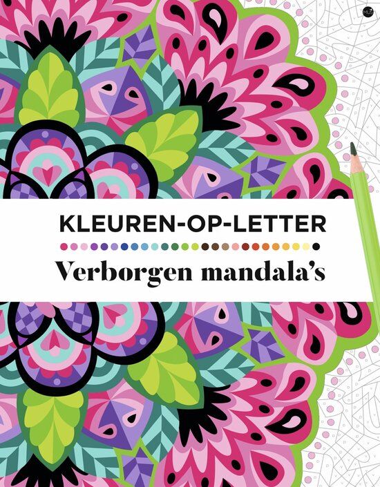 Mus - Kleuren op Letter - Verborgen Mandala's