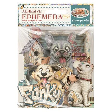Stamperia - Furry Friends 2 - Ephemera by Antonis Tzanidakis