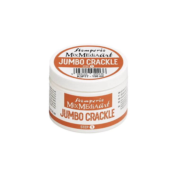 Stamperia - Crackle Transparent Step 1
