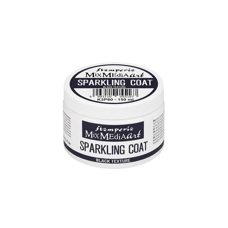 Stamperia - Black Sparkling Coat