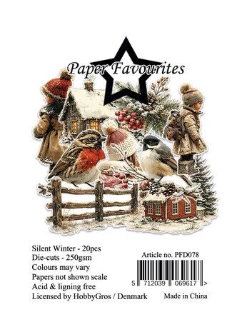 Paper Favourites - Die-Cuts A7 - Silent Winter (20pcs)