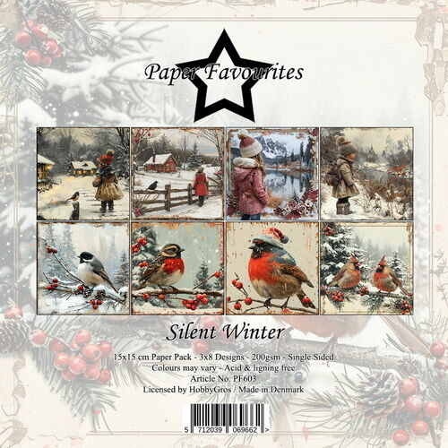 Paper Favourites - Silent Winter 6x6 Inch Paper Pad