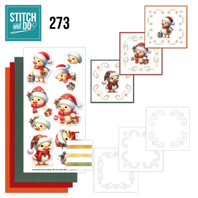 Stitch and Do 273 - Furry Christmas Friends