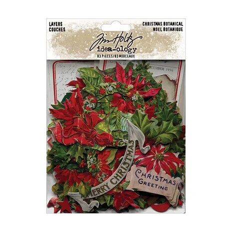 Tim Holtz - Idea-Ology - Christmas Layers Botanical