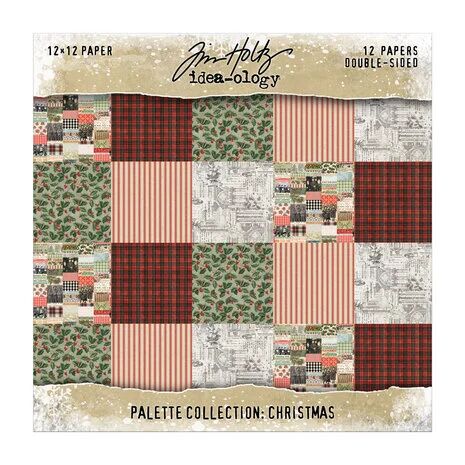 Tim Holtz - Idea-Ology - Christmas 12x12 Inch Palette Collection
