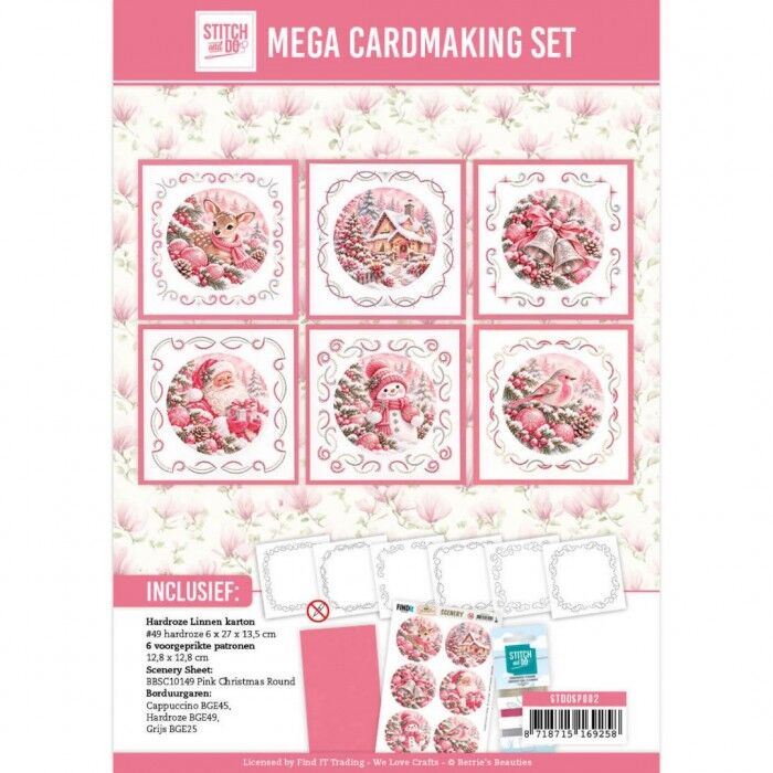 Find It Trading - Stitch and Do Special set 2 - Pink Christmas