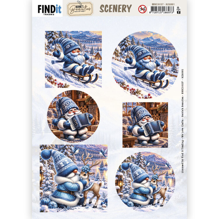 Scenery Push out - Berries Beauties - (Gratis vel HJ260) | HobbyVision