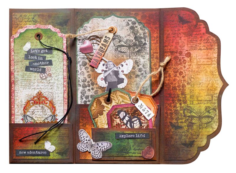 Studio Light - Grunge Collection - Stamp & Cutting Dies - Tag & Tickets ...